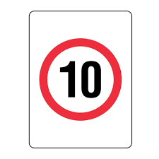 10 in Roundel Signs