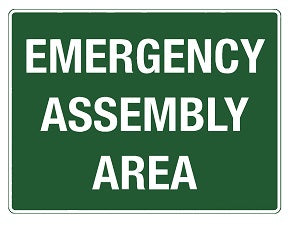 Emergency Assembly Signs