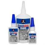 Rapidstick™ 8480 Cyanoacrylate Adhesive (Impact Resistant, Black Rubber Toughened)