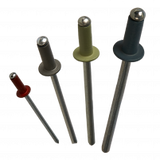 Painted - Aluminium / Steel - Dome Head Rivets 1/8 - 3.2mm