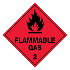 Flammable Gas Signs