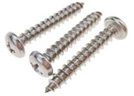 Stainless Steel Self-Tapper Screws - Pan Head Philips 12 Gauge